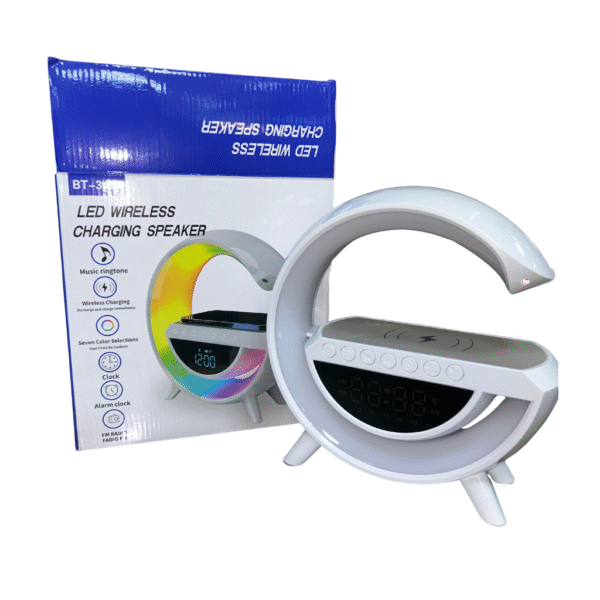 Cargador con bocina inalámbrico LED BT-3401