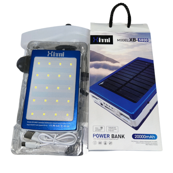 119 Power Bank solar Xinni XB-5800