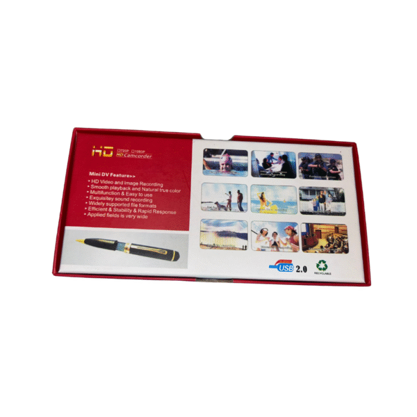 74 Cámara espía en forma de bolígrafo HD