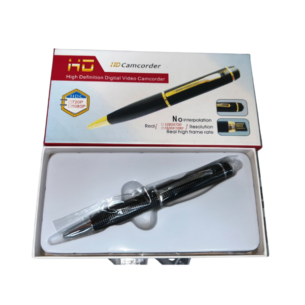 75 Cámara espía en forma de bolígrafo HD