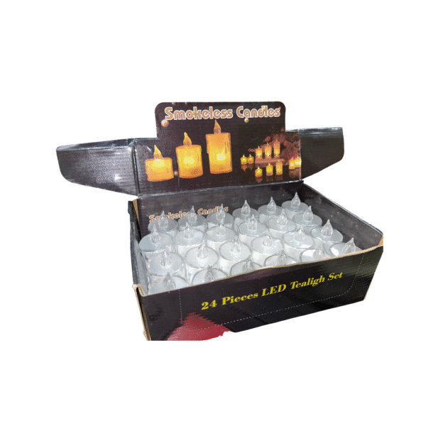 97 Set de 24 velas LED tipo tealight
